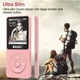 MP3 плеер Ruizu X02 Hi-Fi 4Gb Original розовое золото Type C - изображение 2
