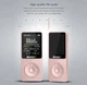 MP3 плеер Ruizu X02 Hi-Fi 4Gb Original розовое золото Type C - изображение 5