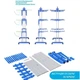 Многоярусная сушилка для белья до 50 кг Garment Rack With Wheels (172х73х64 см) - изображение 4
