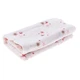 Пеленка муслиновая Kiddie Widdie Звёздочки розовые 110x120 см - изображение 2