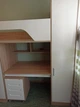Кровать-чердак со столом, шкафом и полками для детей Fmebel Сиэтл 80х190 - изображение 6