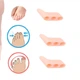 Силіконовий коректор на три пальці з перегородкою мізинця Valgus Pro Beige - изображение 7
