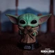 Фигурка Фанко (помята коробка) Малыш Йода с лягушкой №379 Mandalorian The Child with Frog Funko B49932 - изображение 2