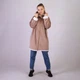 Куртка-кофта женская меховая GO-IN ТN1-2091 46-48 бежевый - изображение 1