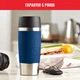 Термокружка Tefal Travel Mug Classic 0.36 л Синяя (N2020310) - изображение 8