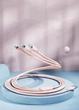 Зарядка 3 в 1 ROMOSS Soft Touch з USB to Micro / Lightning / Type-C 2.5A 1.5m Рожевий - зображення 4