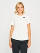 Футболка хлопковая женская Nike Sportswear Club Essentials DX7902-100 XS Белая (196153999084) - изображение 1