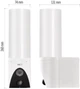 IP-камера Emos H4054 TORCH с Wi-Fi и подсветкой, поворотная Белая - изображение 16