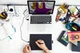 Графічний планшет Wacom One Medium CTL-672N робоча область 216 х 135 мм Чорно-червоний - зображення 6