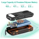 Портативное зарядное Solar Power Bank with LED light 20000mAh PN-W20S IPX4 2xUSB/Type-C 18W/3A PD/QC Qi - изображение 4
