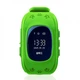 Детские телефон-часы с GPS трекером Smart Baby Watch Q50 green - изображение 2