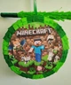Пиньята Сказочный мир Minecraft 35*35 + біта в подарунок - изображение 1