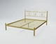 Кровать двухспальная BegoniyaDesign 160x190 золотой - изображение 1