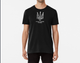 Мужская Патриотическая футболка Stedman с принтом Русский военный корабль Иди на ... герб Черный L - изображение 1