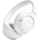 Бездротові навушники JBL Tune 720BT White (JBLT720BTWHT), закриті, 76 годин автономно. роботи. складаються - зображення 1