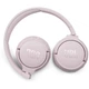 Бездротові навушники накладні JBL Tune 660NC Pink (JBLT660NCPIK), закриті, активне шумопозаглуш-я., 44 години автономно. роботи, що складаються, голос. керув-ня - зображення 7