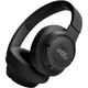Бездротові навушники JBL Tune 720BT Black (JBLT720BTBLK), закриті, 76 годин автономно. роботи. складаються - зображення 1