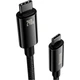 Кабель Baseus Tungsten Gold Fast Charging Data USB-C to USB-C 240W 3m Black (CAWJ040201) [90240] - изображение 2