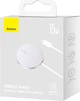 Беспроводное зарядное устройство Baseus Simple Mini3 Magnetic Wireless Charger 15W Silver (CCJJ040012) [90318] - изображение 8
