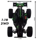 Машинка на радиоуправллении HOTDEER Off-Roader 1:18 (green) - изображение 7