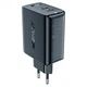 Зарядное устройство СЗУ Acefast A29 GaN 50W 2xType-C black AFA29B - изображение 3