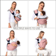 Рюкзак-перенесення слінг для новонароджених Baby Sling / Рожевий - зображення 2