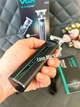 Профессиональная аккумуляторная машинка для стрижки волос VGR V-009 триммер для бороды и усов Green - изображение 4