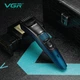 Аккумуляторная машинка для стрижки волос VGR V-052 триммер для бороды и усов с телескопической насадкой - изображение 5