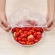 Універсальні пакети на гумці для зберігання продуктів у холодильнику кришка-чохол на тарілку (набір 100 шт.) - зображення 9
