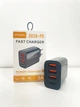 Зарядное устройство Power 3.0 20W 3USB+ TypeC Черный / Black - изображение 4