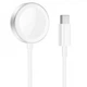 Зарядное устройство беспроводная зарядка для Apple Watch Series 3/4/5/6/7/8/SE/SE 2/Ultra USB-C (Type-C) Magnetic Charging White - изображение 2