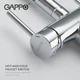 Смеситель для кухни на две воды Gappo G4398-30 с гибким изливом, серый/хром - изображение 6