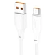 Дата кабель HOCO X93 Force USB to Type-C 100W (1m) (White) (166656) - зображення 1