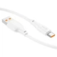 Дата кабель HOCO X93 Force USB to Type-C 100W (1m) (White) (166656) - зображення 5