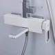 Душевая система Gappo G2417-8, излив - переключатель на лейку, белый/хром - изображение 4