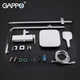 Душевая система Gappo G2417-8, излив - переключатель на лейку, белый/хром - изображение 7
