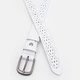 Жіночий ремінь шкіряний Borsa Leather CV1ZK-040w-white - зображення 2