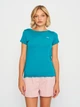 Спортивная футболка для бега женская Under Armour Hg Armour SS-grn 1328964-722 XS Зеленая (196040084145) - изображение 1