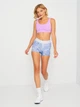 Велосипедки женские Nike W Np Df 3In Short Aop DX0209-536 S Oxygen Purple/Space Purple/Gridiron (196156938714) - изображение 3