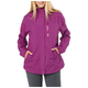 Жіноча тактична мембранна куртка дощовик 5.11 WOMENS AURORA SHELL JACKET, Sangria 38077 Large, Mulberry - зображення 1