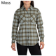 Жіноча тактична фланелева сорочка 5.11 HANNA FLANNEL 62391 X-Small, Moss Plaid - зображення 1