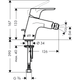Смеситель для биде Hansgrohe Focus E2 (31920000) - изображение 2
