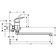 Смеситель для ванны Hansgrohe Logis (71402000) - изображение 2