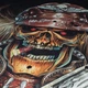 Футболка Rock Chang Скелет у шкіряному кашкеті з револьверами (3D, світиться в темряві), Размер M - изображение 3