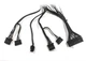 Блок питания GameMax GM-400-8CM мощностью 400 Вт, черный, вентилятор 80 мм - изображение 4