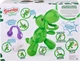 Интерактивная игрушка Динозавр Squeakee The Balloon Dino Interactive Dinosaur Pet Toy - изображение 3