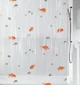 Шторка для ванної Spirella Goldfish Pvc оранж 180x200см (10.00097) - зображення 1