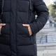 Зимова куртка чоловіча великого розміру UF-fashion 80 - двл DV MEN'S 64 чорний - зображення 5