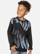 Детский свитшот Coccodrillo Grunge Space Boy Kids ZC3143102GBK-021 98 см Черный (5904986198728) - изображение 4