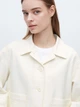 Куртка демисезонная короткая женская Uniqlo 995079353 2XL Белая (1159788228) - изображение 7